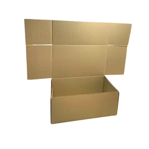 Caja de cartón larguero